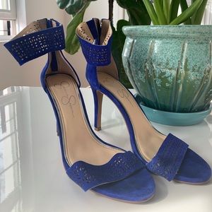 Jessica Simpson Blue Sandal Heels